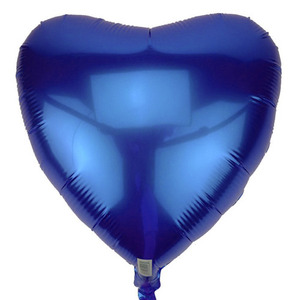 헬륨은박18하트 블루